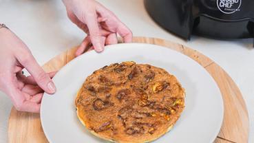 Frittata con zucchine al forno