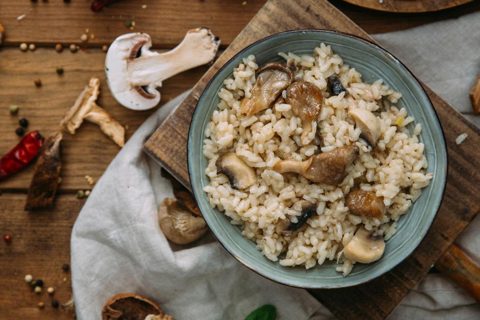 Ricetta Risotto con funghi misti Grand Chef Evolution