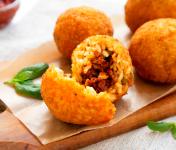 Arancini di riso al forno