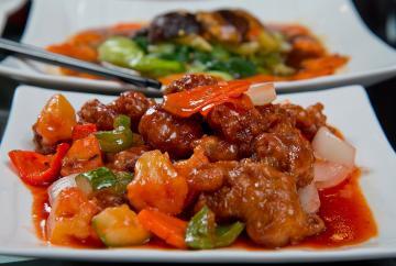 Bocconcini di maiale in agrodolce