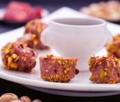 Bocconcini di tonno in crosta di pistacchi