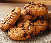 Cookies con gocce di cioccolato