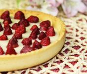 Crostata con fragoline di bosco