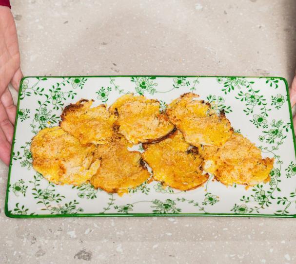 Finocchi al forno light con parmigiano