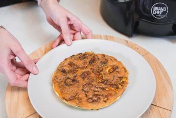 Frittata con zucchine al forno