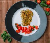 Merluzzo gratinato al forno