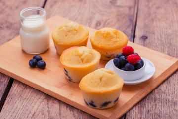 Muffin ai frutti di bosco