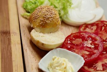 Panini per hamburger