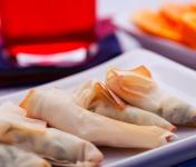 Triangolini di pasta fillo con ricotta e spinaci