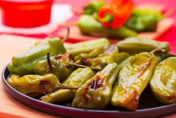 Peperoni friggitelli fritti