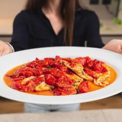 petto-pollo-pizzaiola-padella-gustoso-veloce