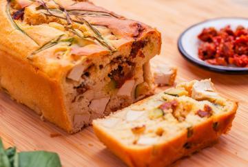 Plumcake vegano con tofu e verdure