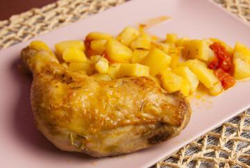 Pollo in umido con patate