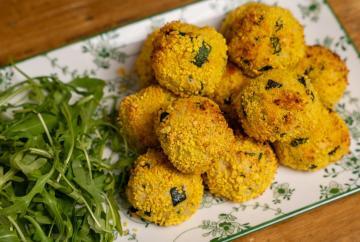 Polpette di zucchine al forno