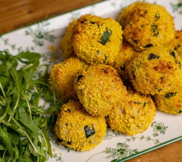 Polpette di zucchine al forno