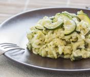 Risotto con le zucchine